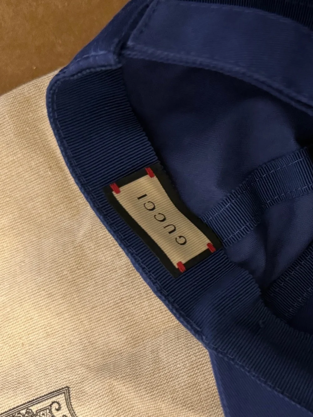 Gucci 1921 Royal Blue Baseball Cap, With Dust Bag